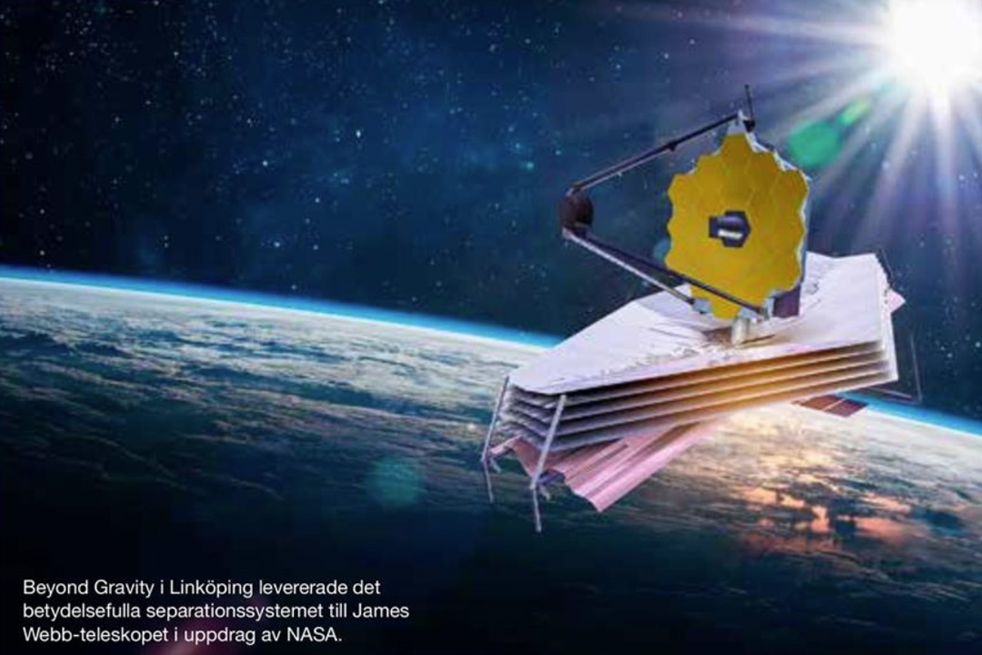 Linköping levererar till världsprojekt i rymden