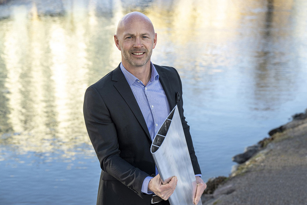 Niklas Boman, VD för SeaPattern. Foto: Örjan Karlsson