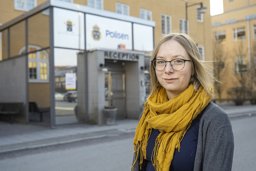 Evelina Rennes är forensikeraspirant i gruppen för mjukvaruforensik vid data- och elektronikanalyssektionen.