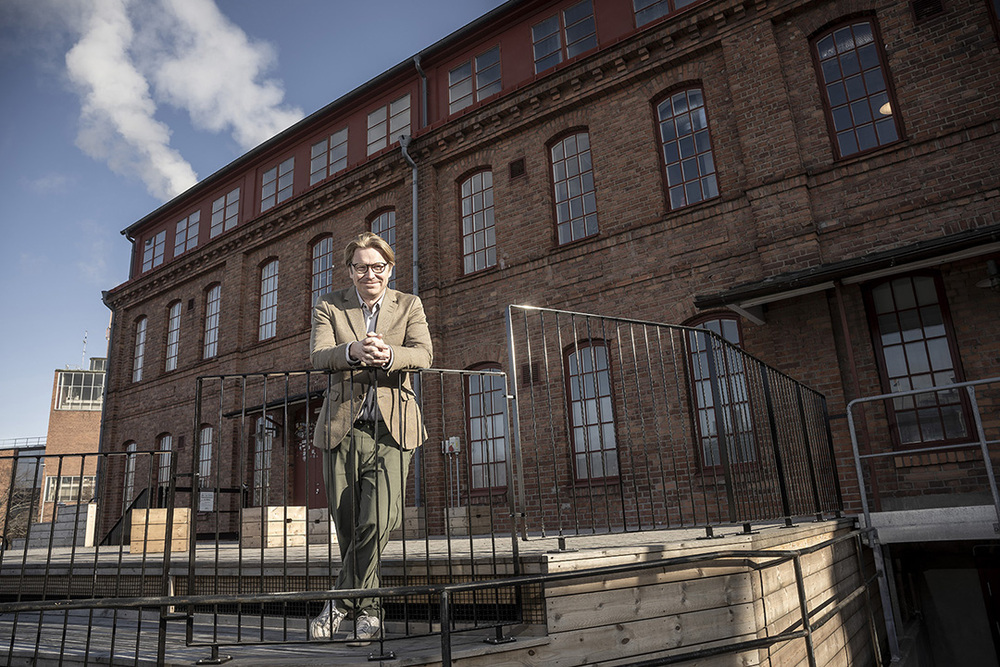 Kulturutvecklingschefen Michael Brask gallrar fram fler mötesplatser i Linköping. Foto: Örjan Karlsson