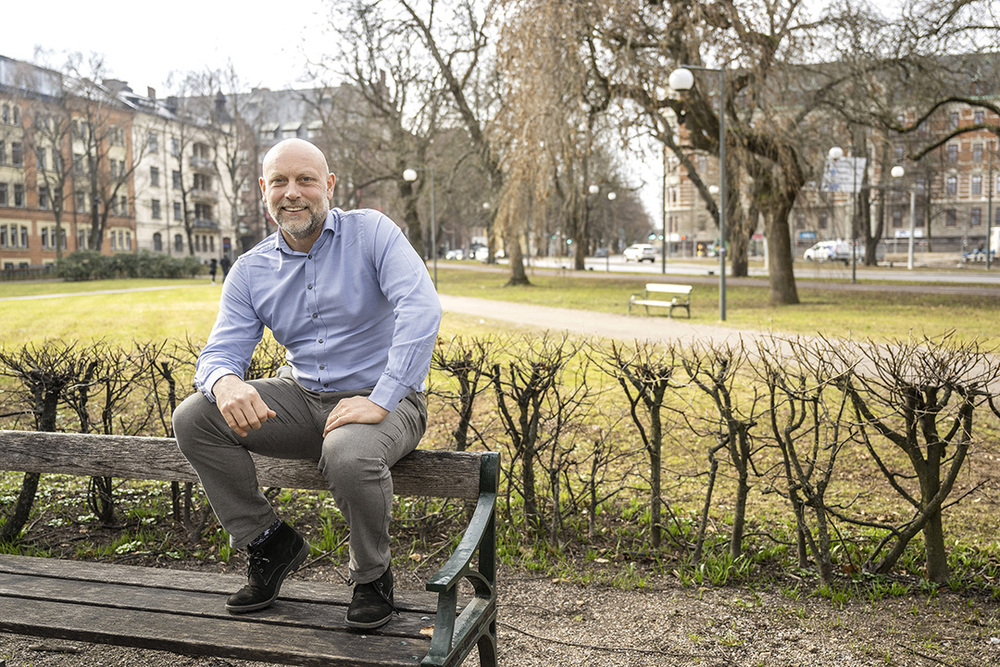 Daniel Kullgard är innovations­ansvarig på Linköping Science Park. Foto: Örjan Karlsson