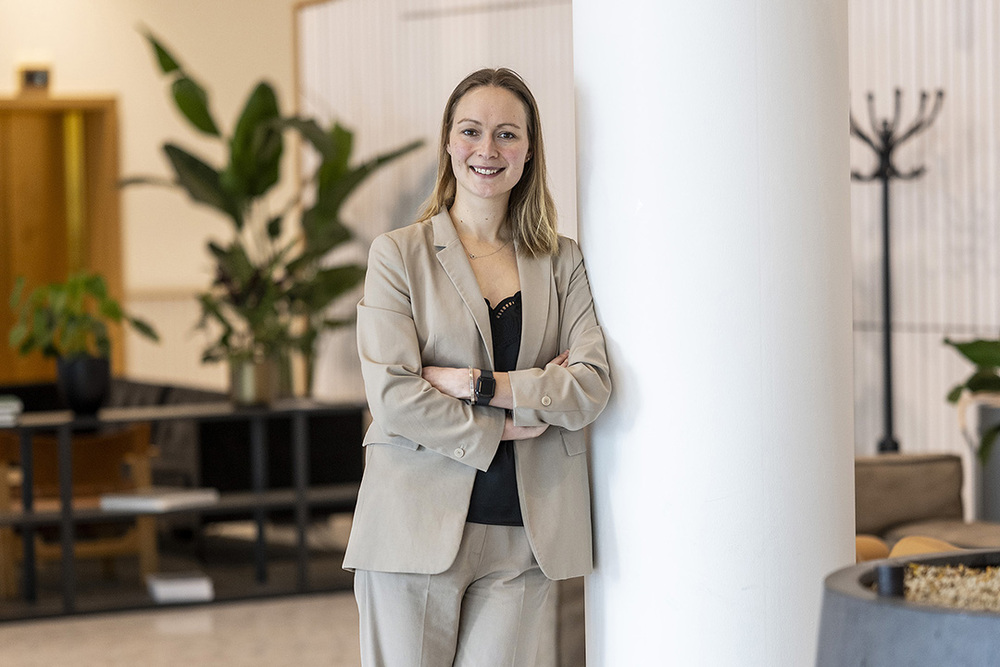 Moa Borland är en vd att luta sig mot. Flytten till Linköping gav stora möjligheter – som hon inte var sen att ta vara på. Foto: Örjan Karlsson